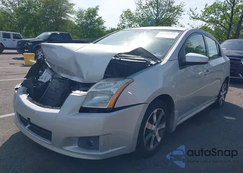 2012 Nissan Sentra 2.0 Sr из США, поврежденный, VIN 3N1AB6AP5CL765681